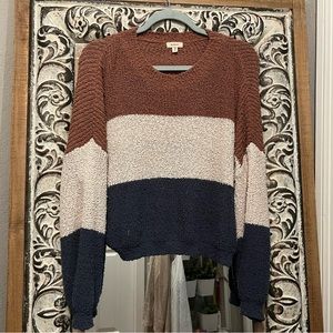 Cropped sweater